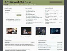 Tablet Screenshot of animewatcher.net